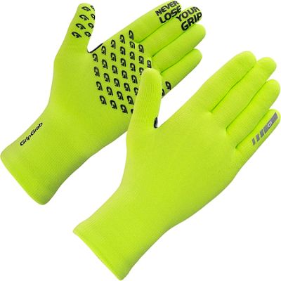 GripGrab Waterproof Knitted Thermal Glove - Hi Viz - XL/XXL, Hi Viz