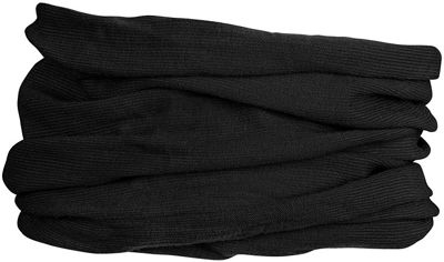 GripGrab Multifunctional Merino Neck Warmer - Black - One Size}, Black