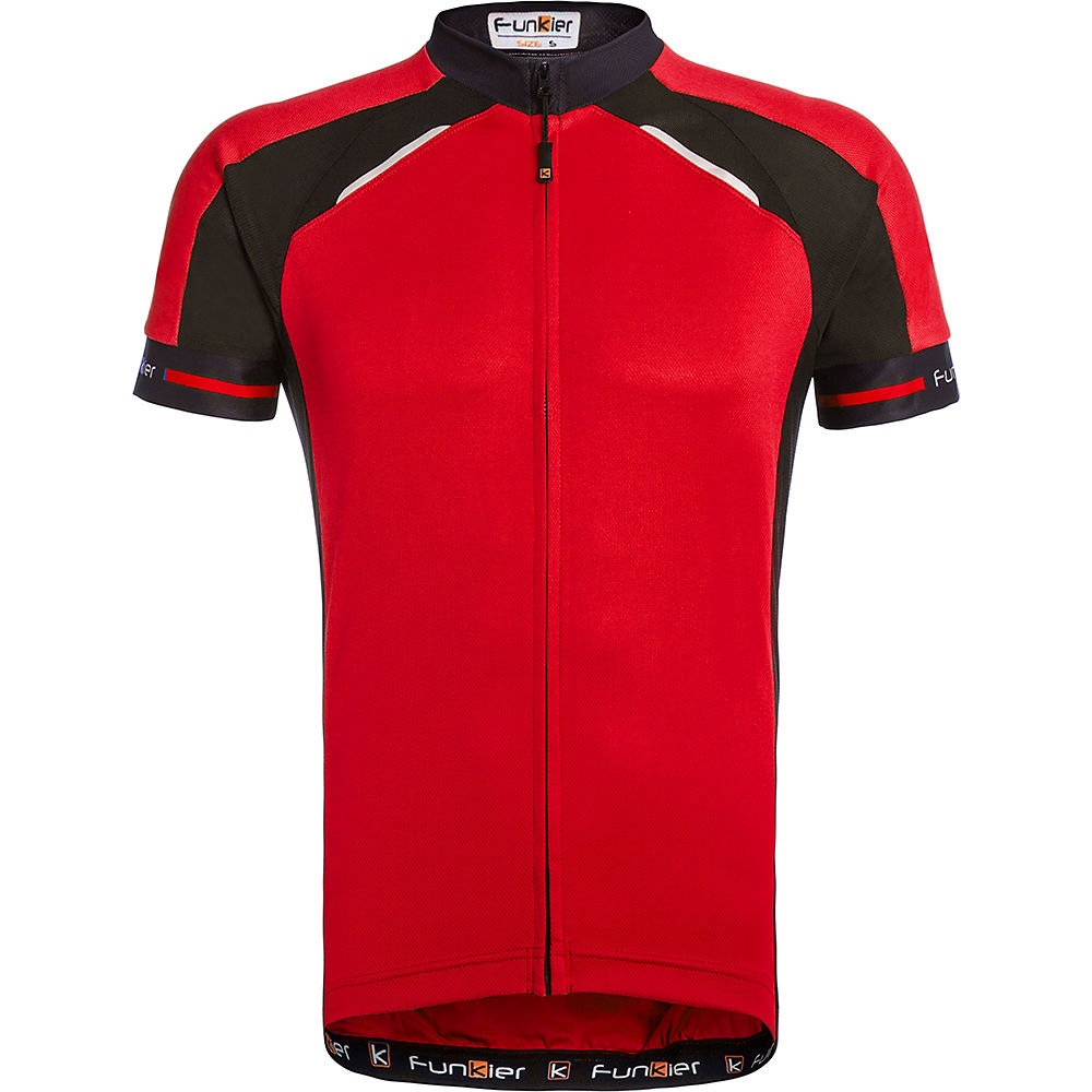 Funkier Stream Active Short Sleeve Jersey - Rouge, Rouge