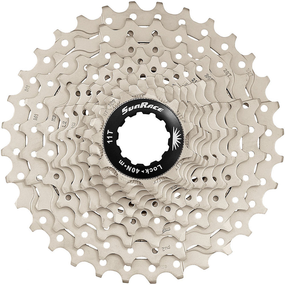 Cassette SunRace CSRS3 (11 vitesses) - Argent - 11-32t, Argent
