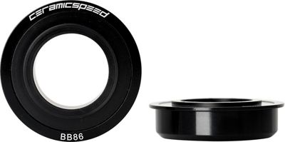 CeramicSpeed BB86 Shimano MTB Bottom Bracket - Black - BB86 - 24mm Spindle}, Black