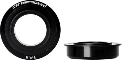 CeramicSpeed BB86 Shimano MTB Bottom Bracket - Black - BB86 - 24mm Spindle, Black