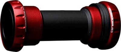 CeramicSpeed BSA Shimano MTB Bottom Bracket - Red - 73mm - English Thread - 24mm Spindle, Red