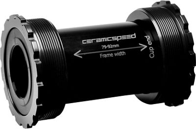 CeramicSpeed T47 SRAM DUB Bottom Bracket - Black - 86mm - SRAM DUB, Black