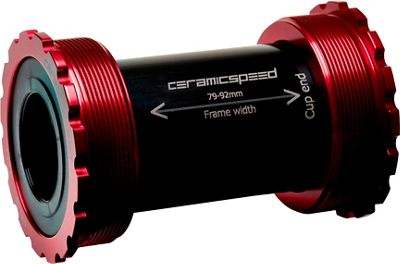 CeramicSpeed T47 SRAM DUB Bottom Bracket - Red - 86mm - SRAM DUB, Red
