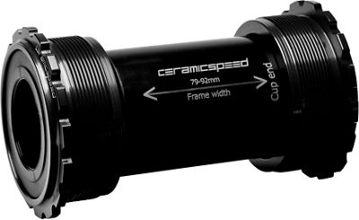 CeramicSpeed T45 SRAM DUB Bottom Bracket - Black - T45 Threadfit - SRAM DUB, Black