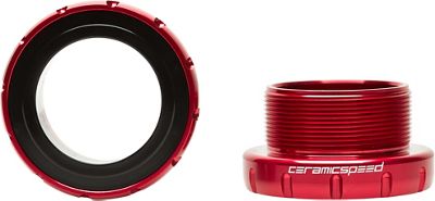 CeramicSpeed ITA SRAM DUB Bottom Bracket - Red - 70mm - Italian Thread - SRAM DUB, Red