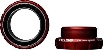 CeramicSpeed ITA30 Bottom Bracket - Red - 70mm - Italian Thread - 30mm Spindle, Red