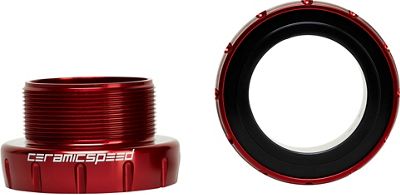CeramicSpeed BSA SRAM DUB Bottom Bracket - Red - 68mm - English Thread, Red