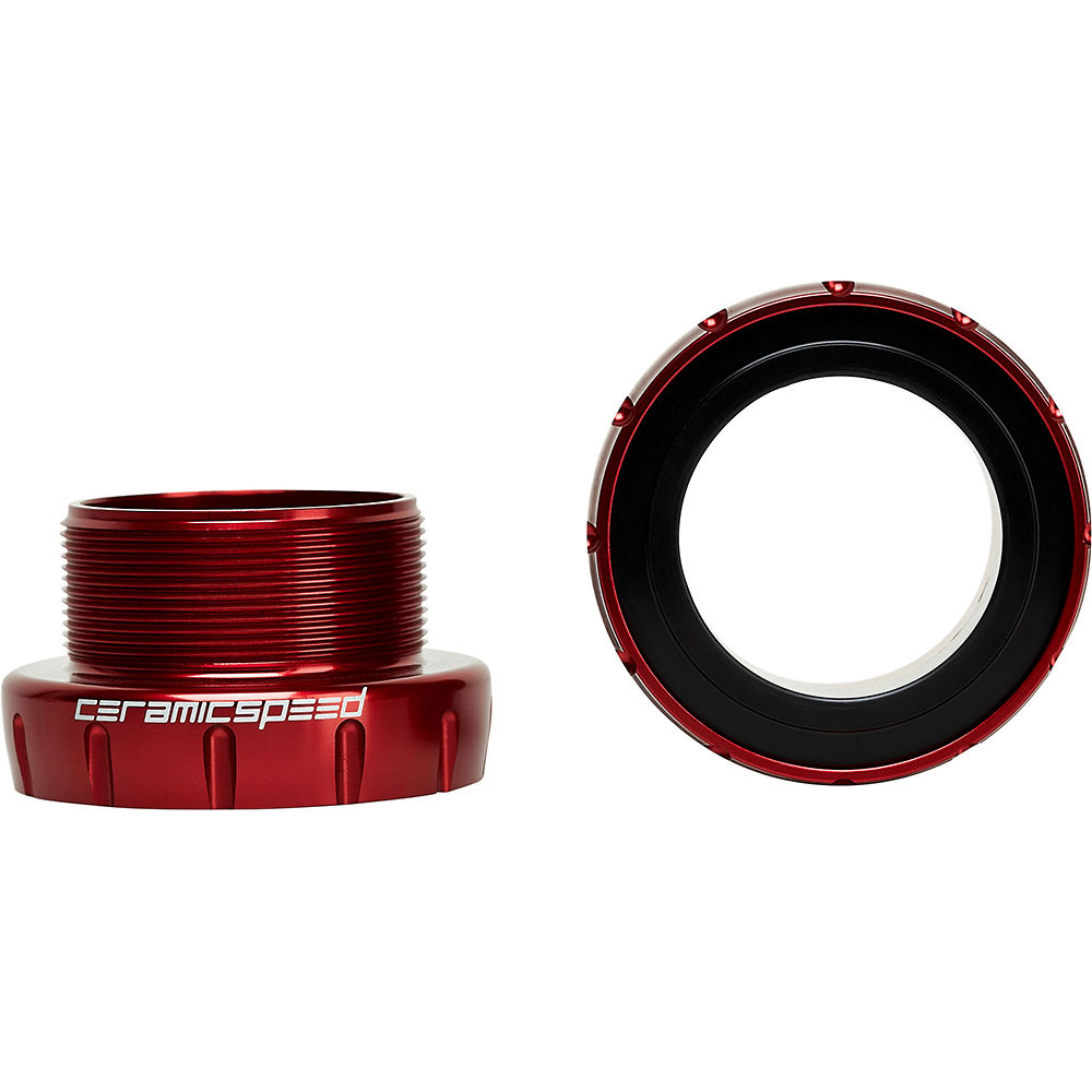 CeramicSpeed BSA SRAM DUB Bottom Bracket - Rojo - 68mm - English Thread, Rojo