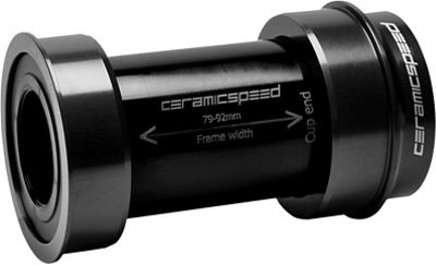 CeramicSpeed BBright SRAM DUB Bottom Bracket - Black - 79 x 46mm - BB Right, Black