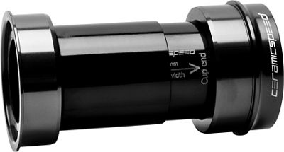 CeramicSpeed PF30a SRAM DUB Bottom Bracket - Black - 73 x 46mm - PF30a - SRAM DUB, Black