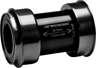 CeramicSpeed PF30a SRAM GXP Bottom Bracket - Noir - 73 x 46mm - PF30a - GXP, Noir