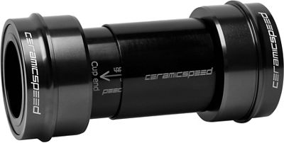 CeramicSpeed PF46 SRAM DUB Bottom Bracket - Black - 68 x 46mm - PF30 - SRAM DUB, Black