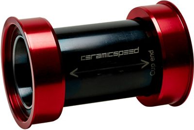 CeramicSpeed PF4630 Bottom Bracket - Red - 68/86mm - PF4630 - 30mm Spindle, Red