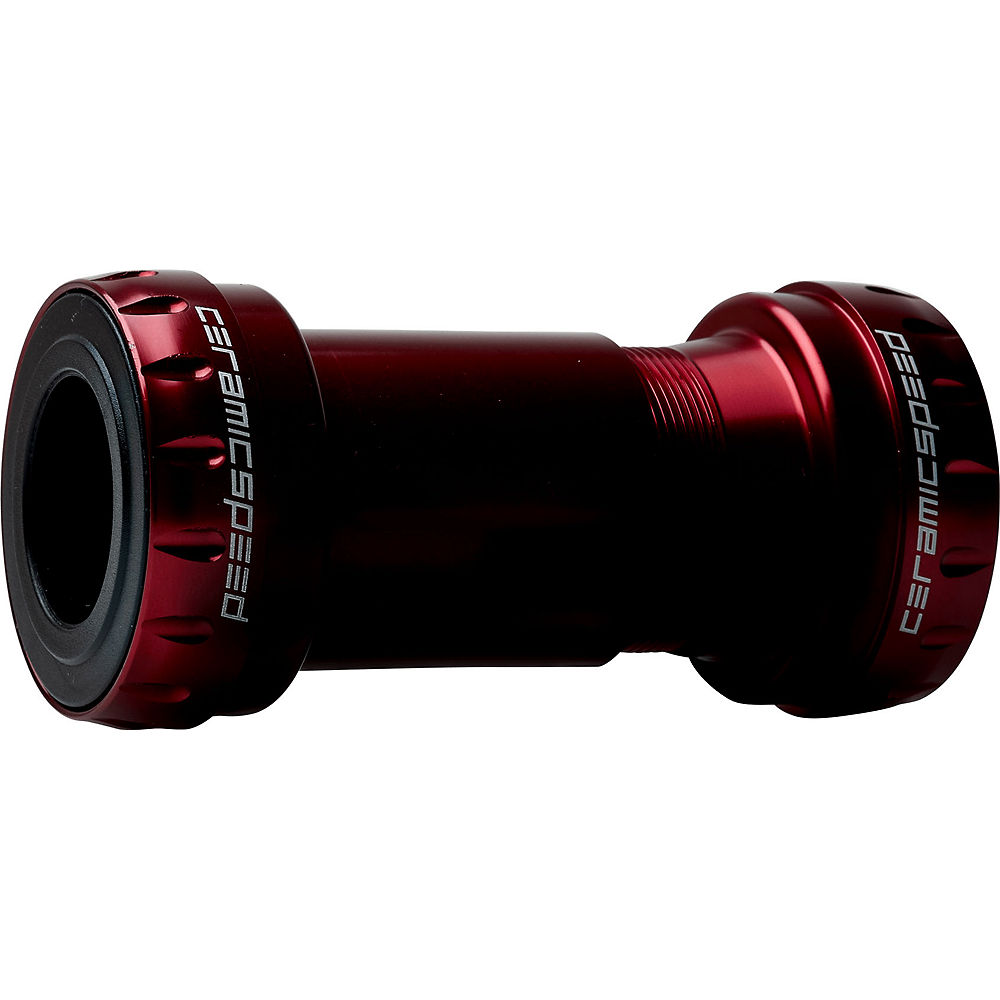 CeramicSpeed BB30 Shimano Road Bottom Bracket - Red - 68 x 42mm - BB30 - 24mm Spindle, Red