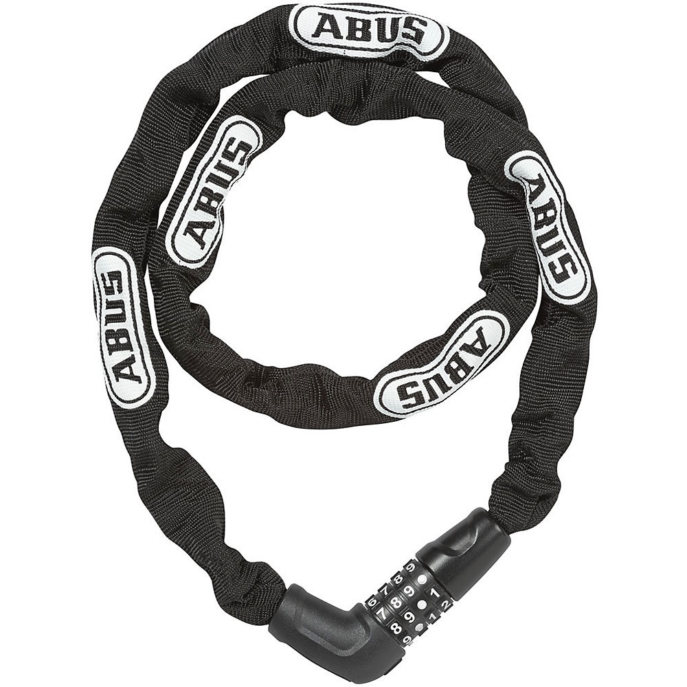 Abus Steel-O-Chain Combination Lock (5805C) - Black, Black