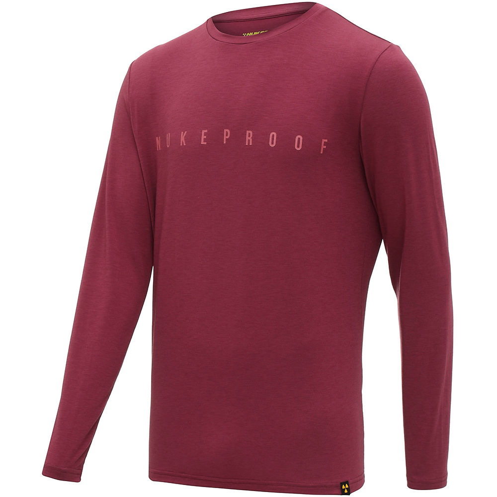 T-shirt technique Outland Nukeproof (manches longues) - Rouge, Rouge