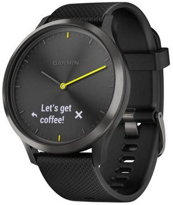 Garmin vívomove HR Premium - AU - nero - argentato, nero - argentato