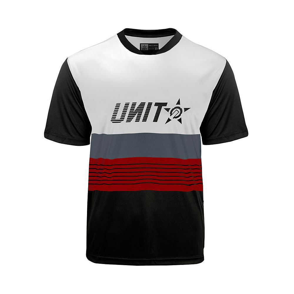 Maillot VTT Unit Equator (manches courtes) 2018 - Blanc - XL