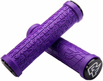 Race Face Grippler Lock-On Handlebar Grips - Purple - 33mm}, Purple