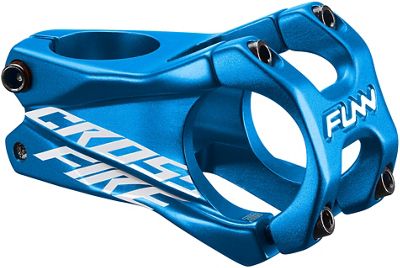 Funn Crossfire Stem - Blue - 1.1/8", Blue