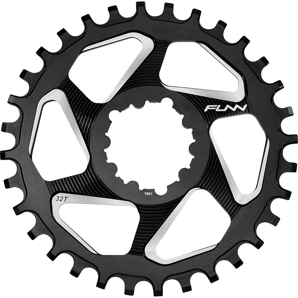Funn Solo DX Narrow Wide Chainring - Noir - Direct Mount, Noir