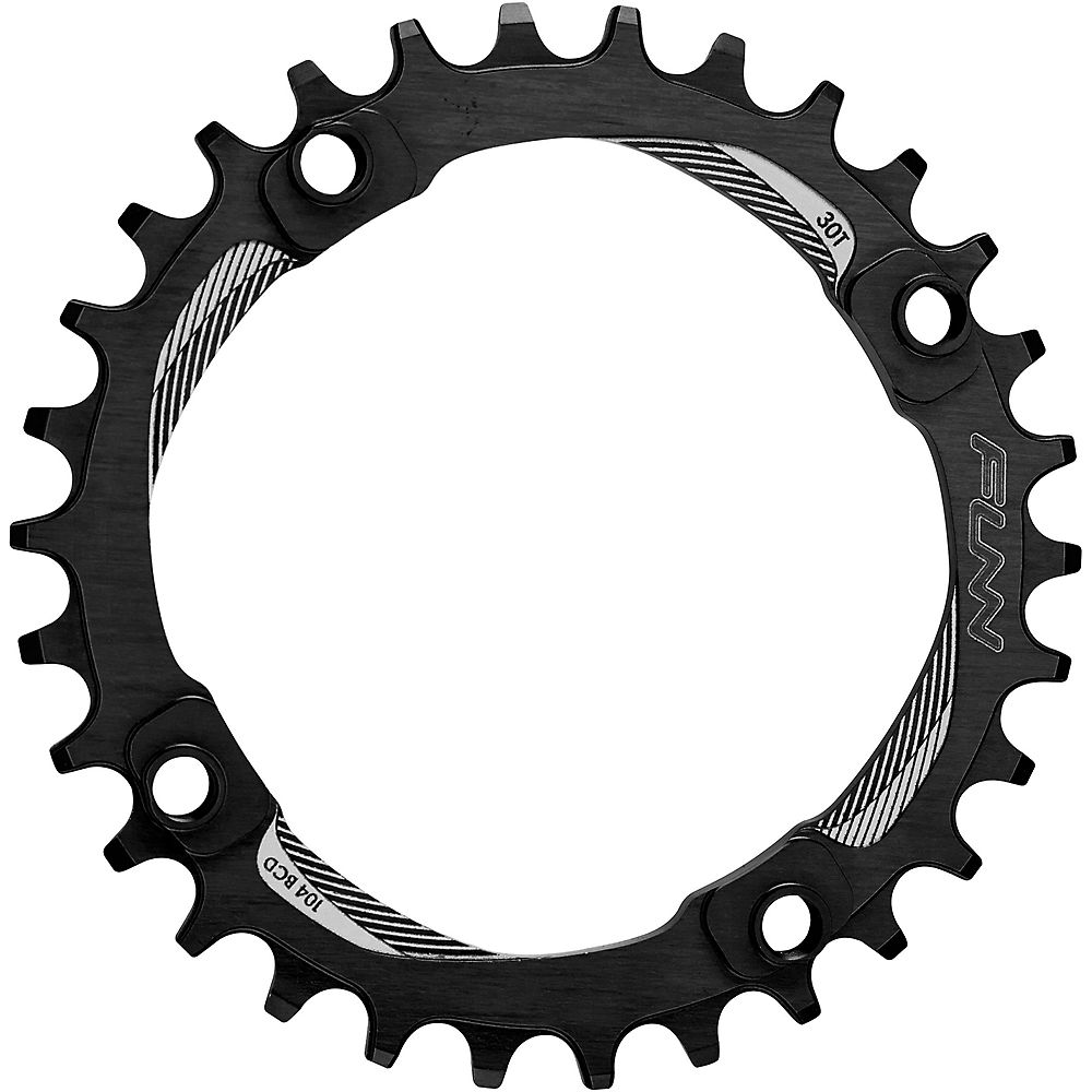 Funn Solo Narrow Wide Chainring - Noir - 104mm, Noir