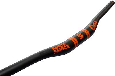 Race Face SIXC Riser Mountain Bike Handlebars - Carbon - Orange - 82cm x 20mm Rise}, Carbon - Orange