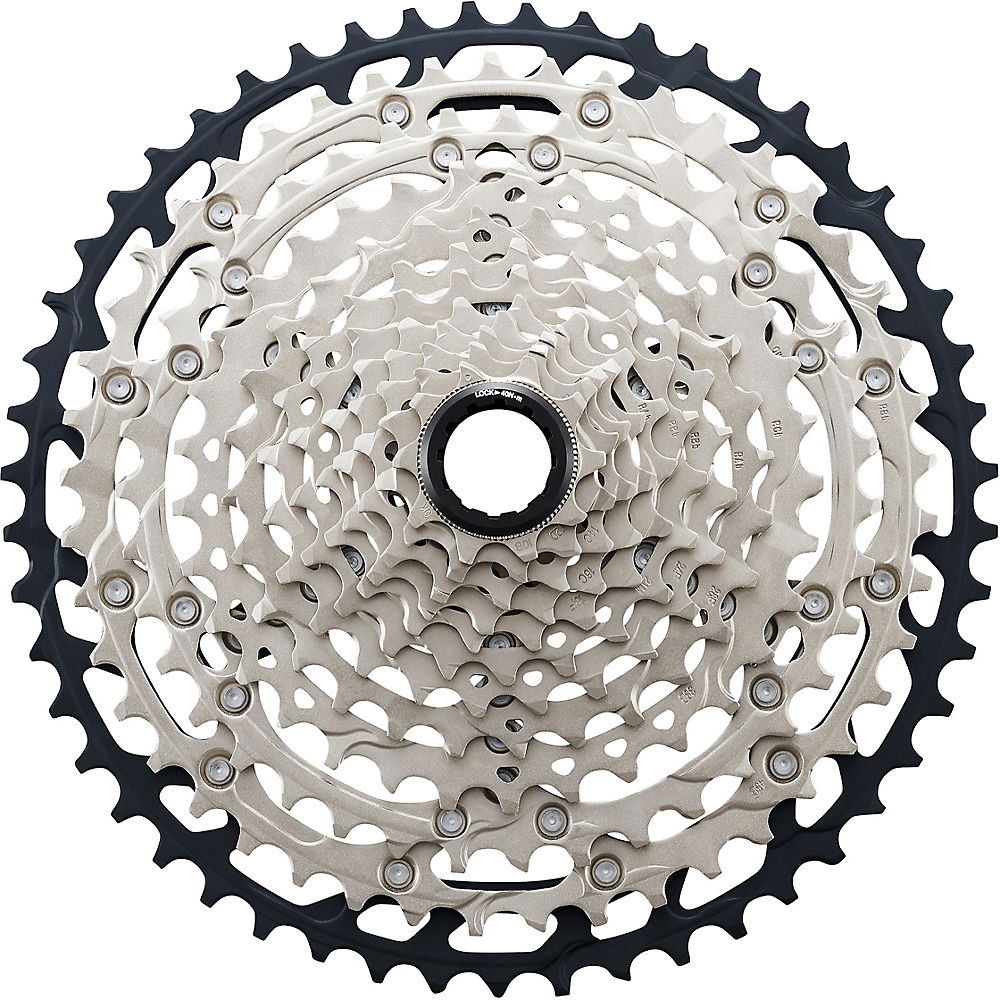 Cassette Shimano SLX M7100 (12 vitesses) - Argent - 10-51t, Argent