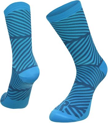 Chaussettes Ratio Grid (20 cm)   - Bleu/Bleu marine - XS/S, Bleu/Bleu marine