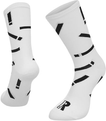 Chaussettes Ratio Exclamation (20 cm) - Blanc-Noir - S/M