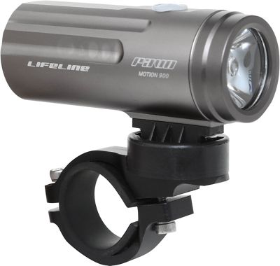 LifeLine Pavo 900 Lumen Motion Front Bike Light - Silver, Silver