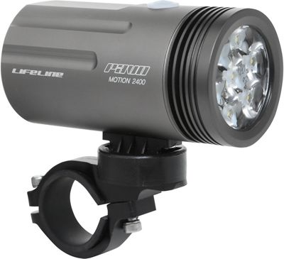 Éclairage avant LifeLine Pavo Motion (2400 lumens) - Argent, Argent
