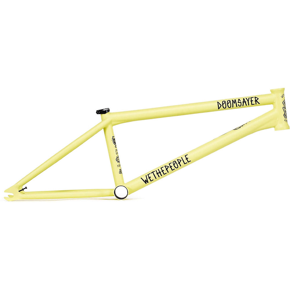 WeThePeople Doomsayer Frame 2019 - Matt Pastel Yellow - 20.75, Matt Pastel Yellow