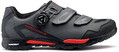 Chaussures VTT Northwave Outcross Plus GTX (hiver) - Anthracite/Rouge - EU 38