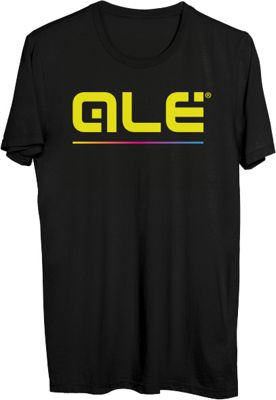 Alé Yellow Classic Logo T- Shirt - Noir - M