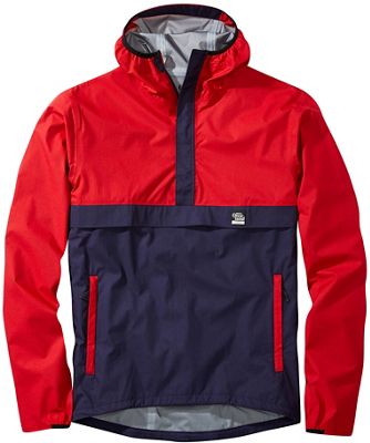 Morvelo Barricade Overland Rain Jacket - Red-Blue - XS