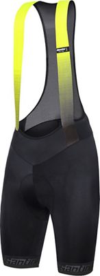 Santini 365 Fase Bib Shorts  - nero - giallo, nero - giallo