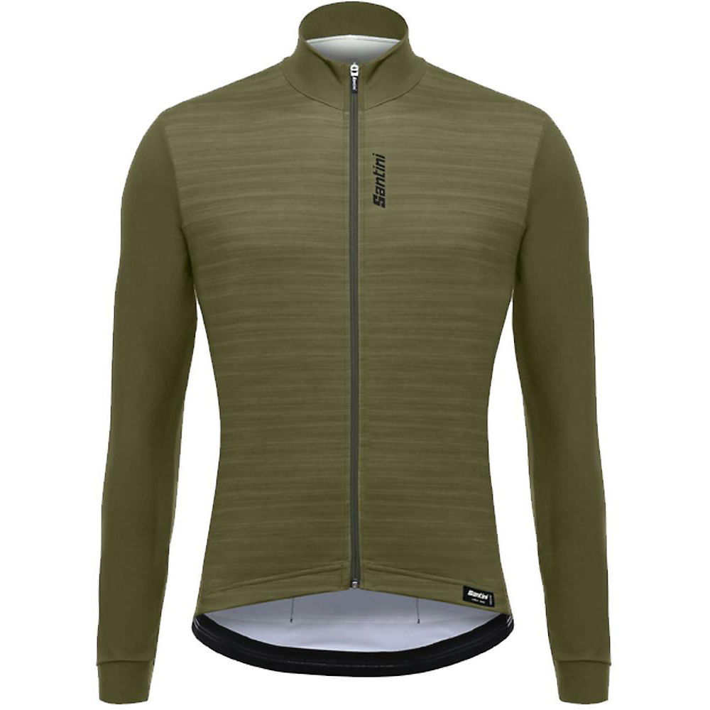 Santini 365 Classe Long Sleeve Jersey - Vert - XXL, Vert