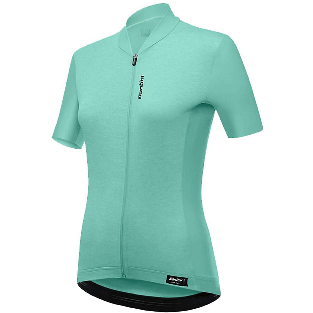 Santini Women's 365 Scia Short Sleeve Jersey - Aqua, Aqua