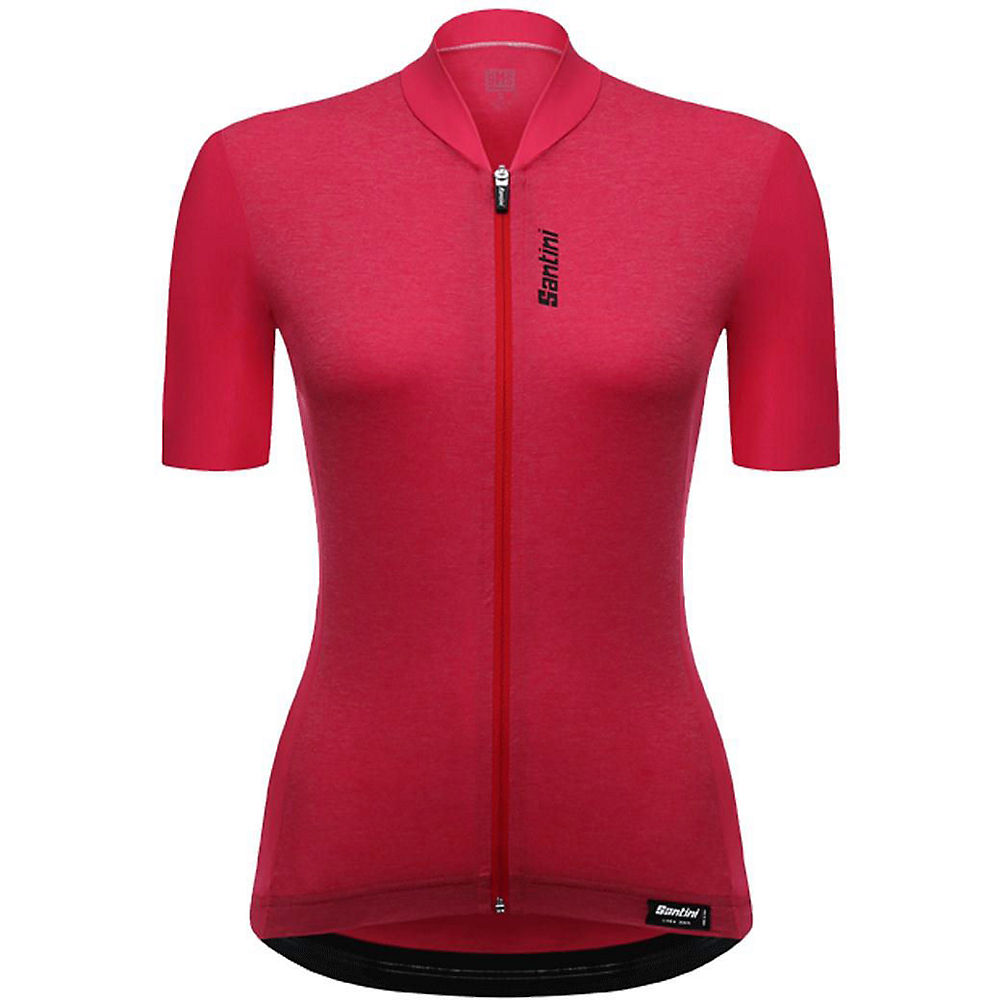 Santini Women's 365 Scia Short Sleeve Jersey - Rouge - XXL