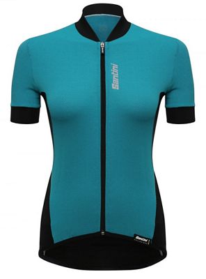 Santini Women's Brio Short Sleeve Jersey - Water - XXL