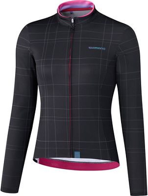 Shimano Women's Kaede Thermal Jersey - Noir