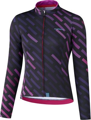 Shimano Women's Kaede Thermal Jersey - Violet