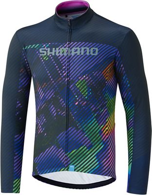 Shimano Team Long Sleeve Jersey (Exclusive) - Violet