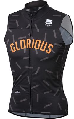 Sportful X Glorious Bodyfit Pro 2.0 Vest - Noir-Orange - M