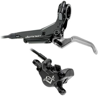 Hayes Dominion A2 Mountain Bike Disc Brake - Black-Grey - Rear}, Black-Grey