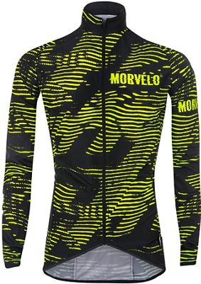 Morvelo Women's Blaze Aegis Packable WP Jacket - Fluro Yellow/Noir