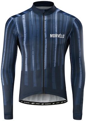 Morvelo Burch Thermoactive Long Sleeve Jersey - Bleu - XS